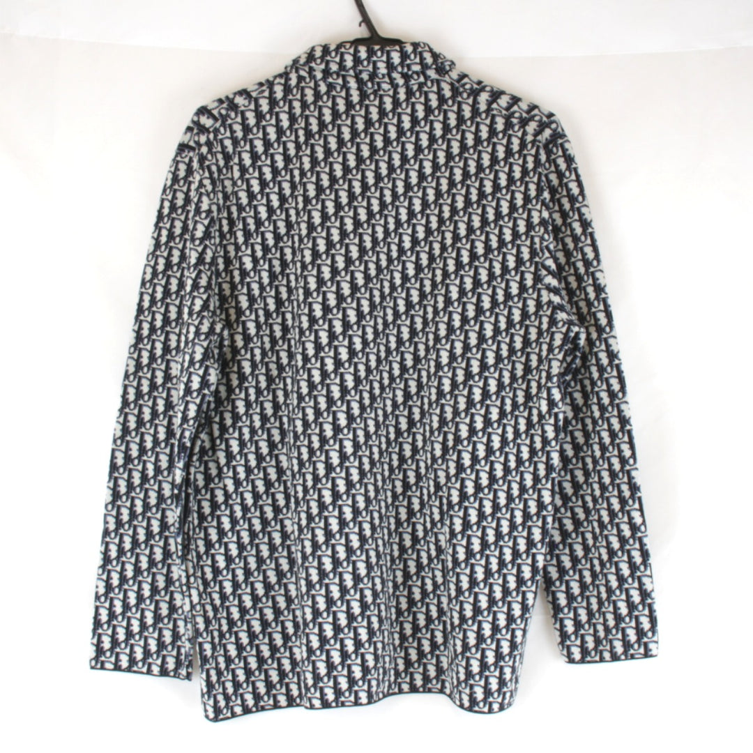超美品『USED』 
Christian Dior クリスチャンディオール 
 023M550AT099 長袖シャツ 
コットン ネイビー