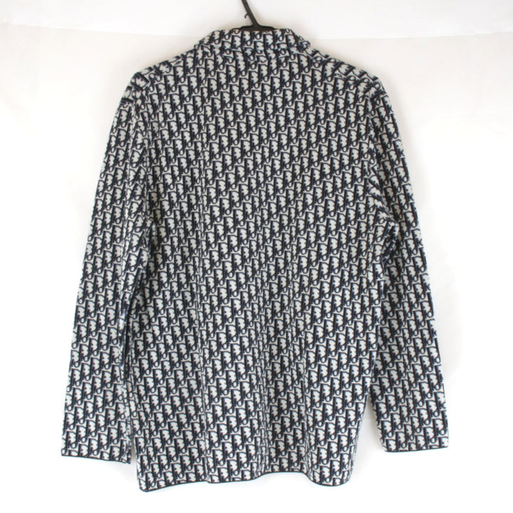 超美品『USED』 
Christian Dior クリスチャンディオール 
 023M550AT099 長袖シャツ 
コットン ネイビー