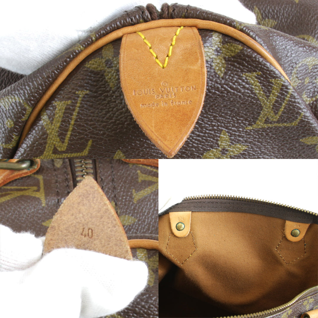 『USED』 
LOUIS VUITTON ルイ・ヴィトン 
 スピーディー40 M41522 ハンドバッグ 
モノグラムキャンバス モノグラム