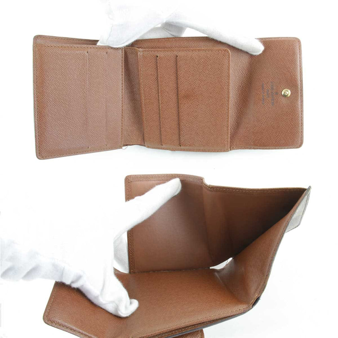『USED』 
LOUIS VUITTON ルイ・ヴィトン 
 ポルトモネ・ビエ カルトクレディ M61652 財布 
モノグラムキャンバス ブラウン