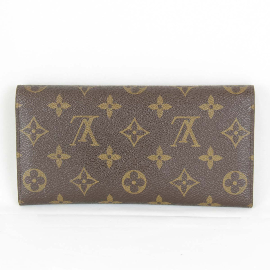 良品『USED』 
LOUIS VUITTON ルイ・ヴィトン 
 ポルトフォイユエミリー  M60697 長財布 
モノグラムキャンバス モノグラム
