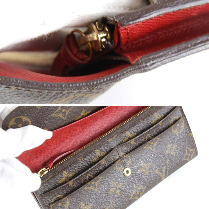 良品『USED』 
LOUIS VUITTON ルイ・ヴィトン 
 ポルトフォイユエミリー  M60697 長財布 
モノグラムキャンバス モノグラム