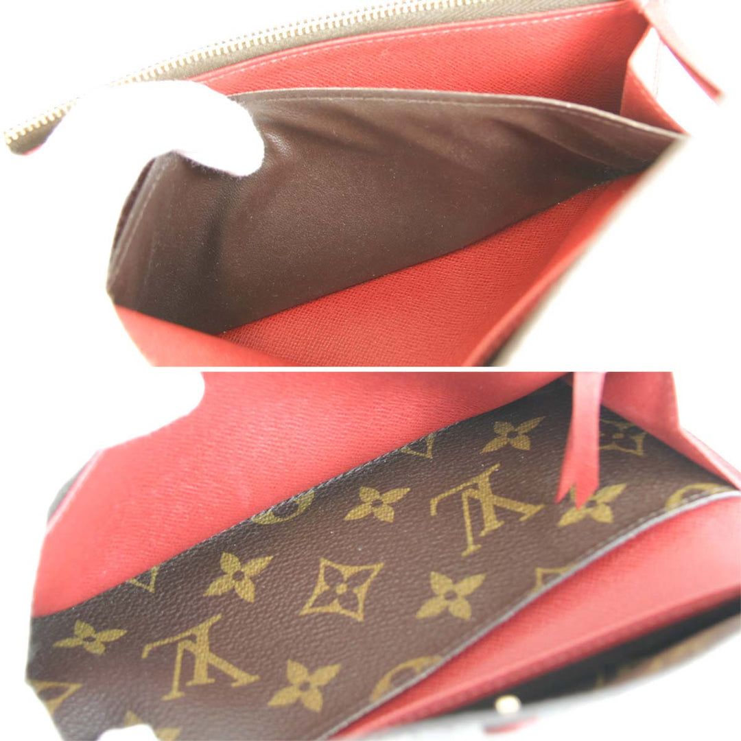 良品『USED』 
LOUIS VUITTON ルイ・ヴィトン 
 ポルトフォイユエミリー  M60697 長財布 
モノグラムキャンバス モノグラム