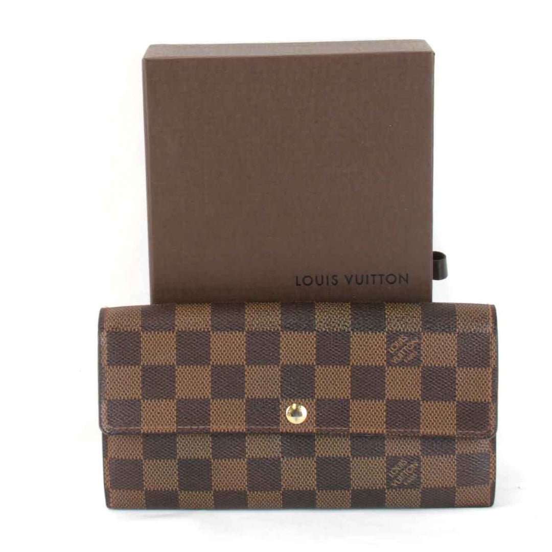 『USED』 
LOUIS VUITTON ルイ・ヴィトン 
 ポルトフォイユ サラ M61734 長財布 
ダミエキャンバス ブラウン