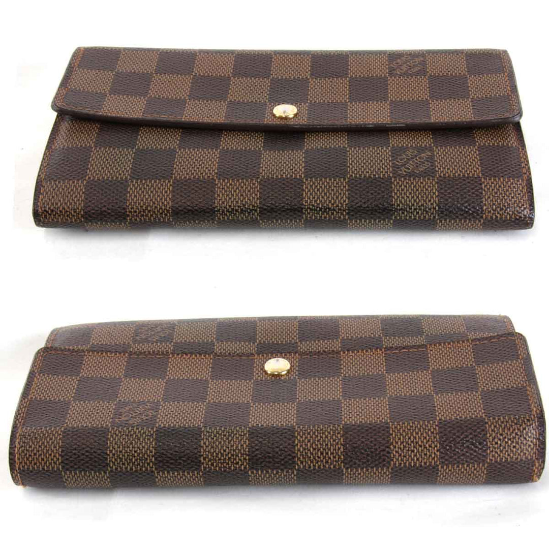 『USED』 
LOUIS VUITTON ルイ・ヴィトン 
 ポルトフォイユ サラ M61734 長財布 
ダミエキャンバス ブラウン