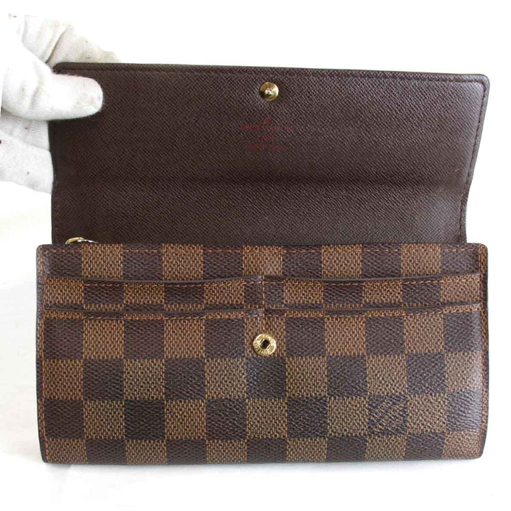 『USED』 
LOUIS VUITTON ルイ・ヴィトン 
 ポルトフォイユ サラ M61734 長財布 
ダミエキャンバス ブラウン
