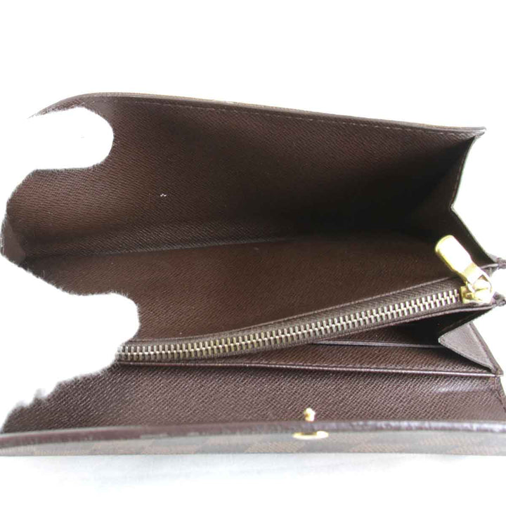 『USED』 
LOUIS VUITTON ルイ・ヴィトン 
 ポルトフォイユ サラ M61734 長財布 
ダミエキャンバス ブラウン