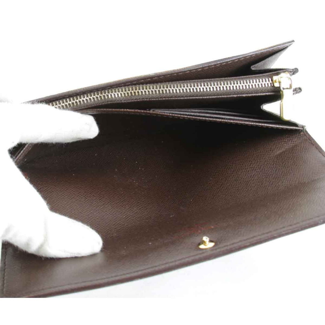 『USED』 
LOUIS VUITTON ルイ・ヴィトン 
 ポルトフォイユ サラ M61734 長財布 
ダミエキャンバス ブラウン