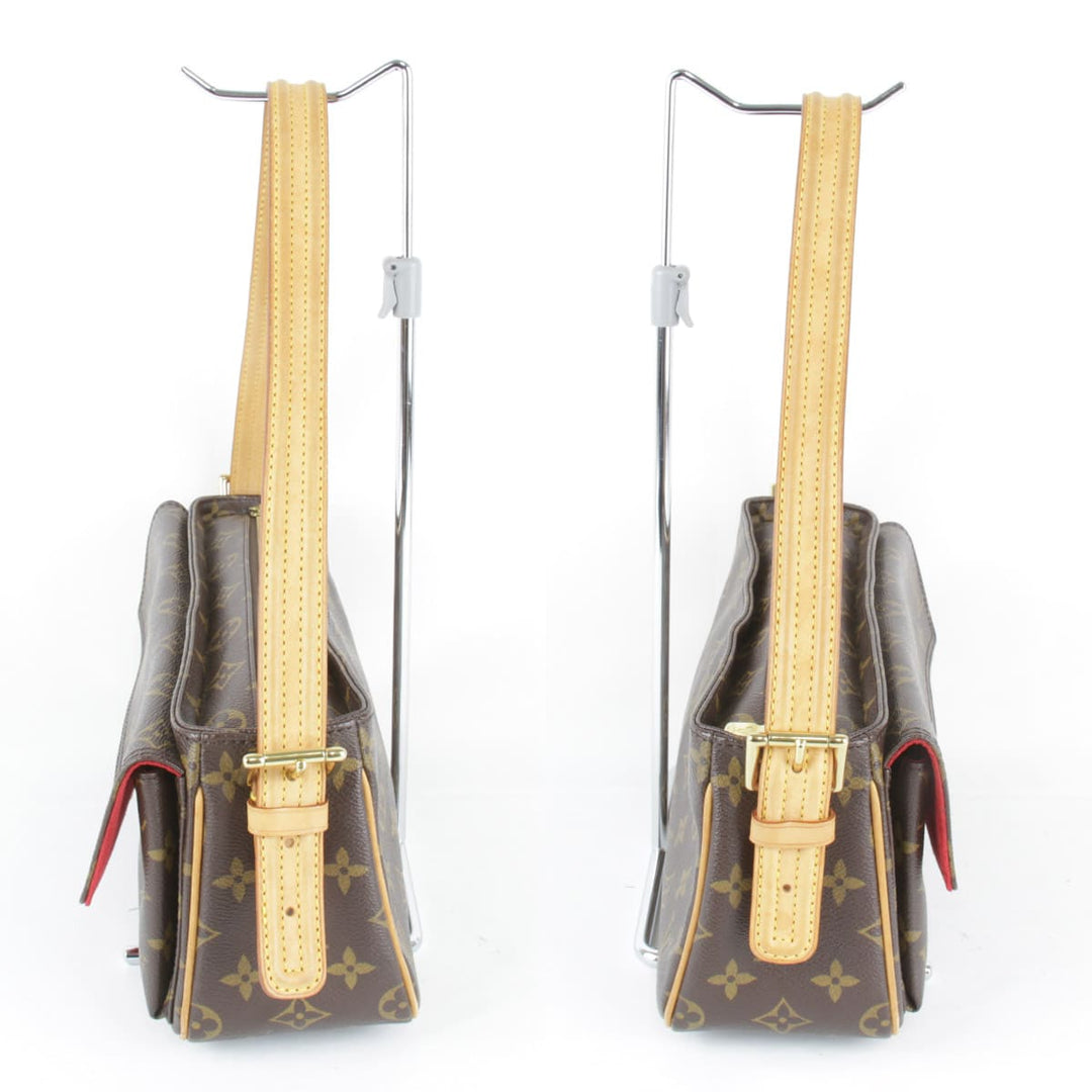 良品『USED』 
LOUIS VUITTON ルイ・ヴィトン 
 モノグラム ヴィバシテ M51163 ショルダーバッグ 
モノグラムキャンバス モノグラム