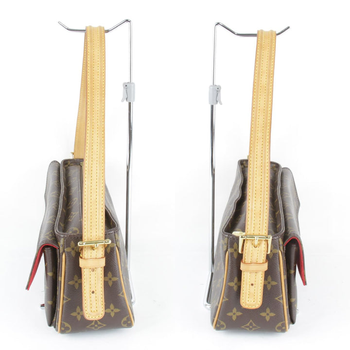 良品『USED』 
LOUIS VUITTON ルイ・ヴィトン 
 モノグラム ヴィバシテ M51163 ショルダーバッグ 
モノグラムキャンバス モノグラム