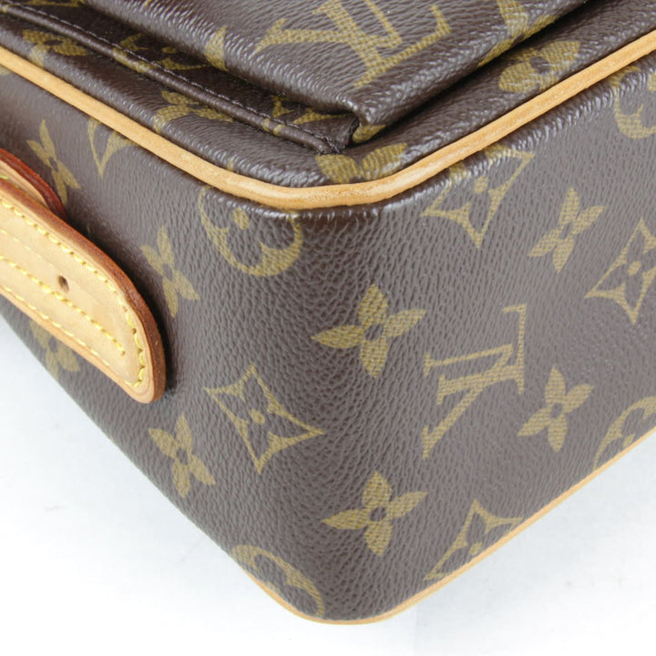 良品『USED』 
LOUIS VUITTON ルイ・ヴィトン 
 モノグラム ヴィバシテ M51163 ショルダーバッグ 
モノグラムキャンバス モノグラム