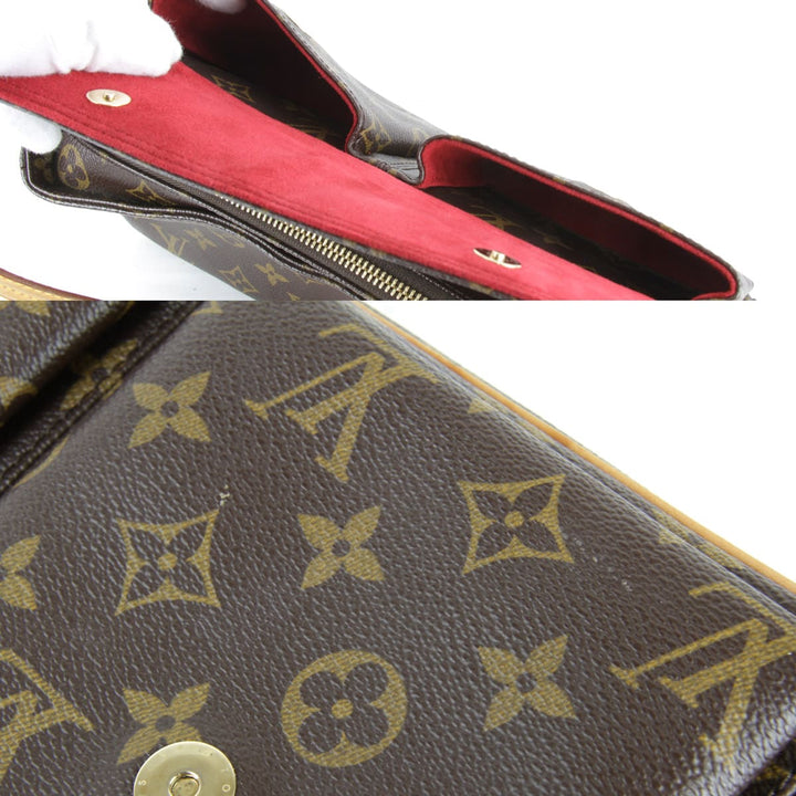 良品『USED』 
LOUIS VUITTON ルイ・ヴィトン 
 モノグラム ヴィバシテ M51163 ショルダーバッグ 
モノグラムキャンバス モノグラム