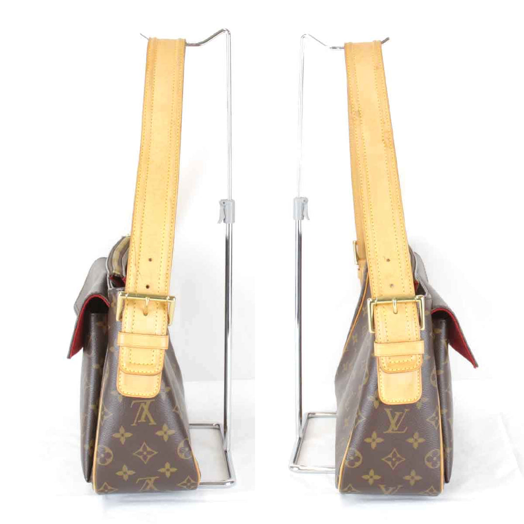 良品『USED』 
LOUIS VUITTON ルイ・ヴィトン 
 ヴィバシテGM M51163 ショルダーバッグ 
モノグラムキャンバス モノグラム