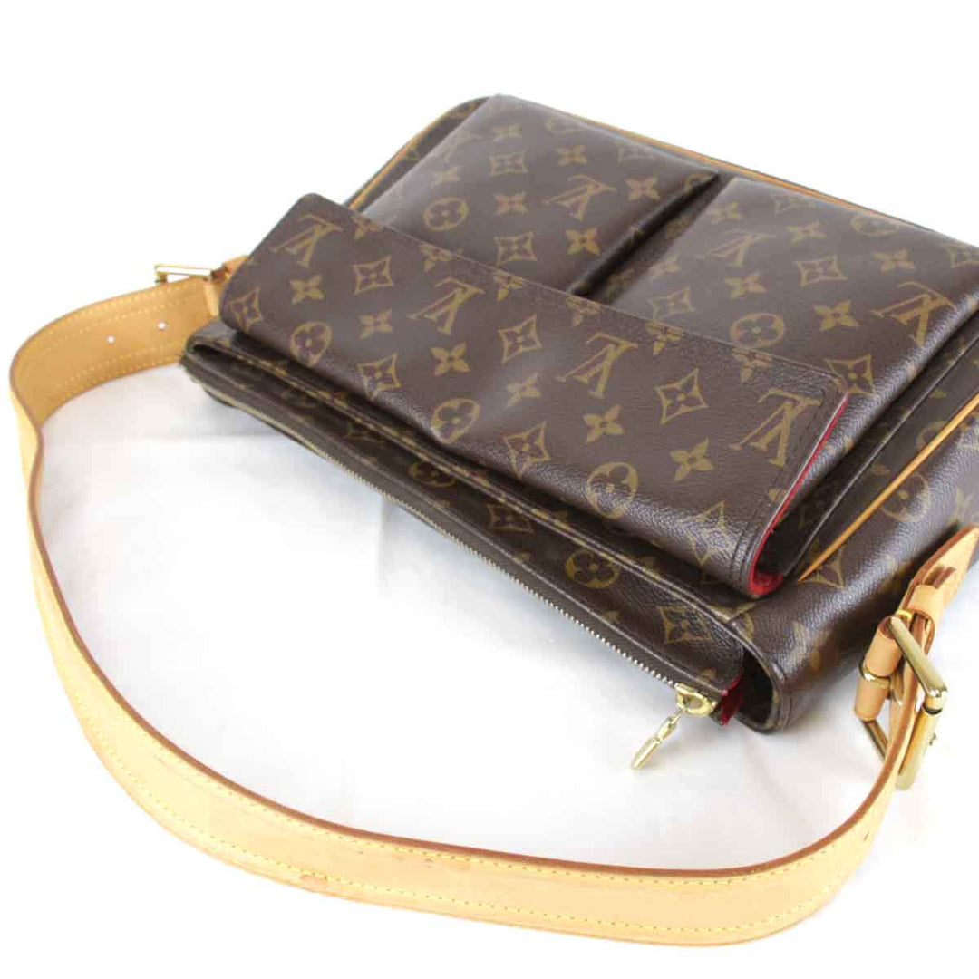 良品『USED』 
LOUIS VUITTON ルイ・ヴィトン 
 ヴィバシテGM M51163 ショルダーバッグ 
モノグラムキャンバス モノグラム