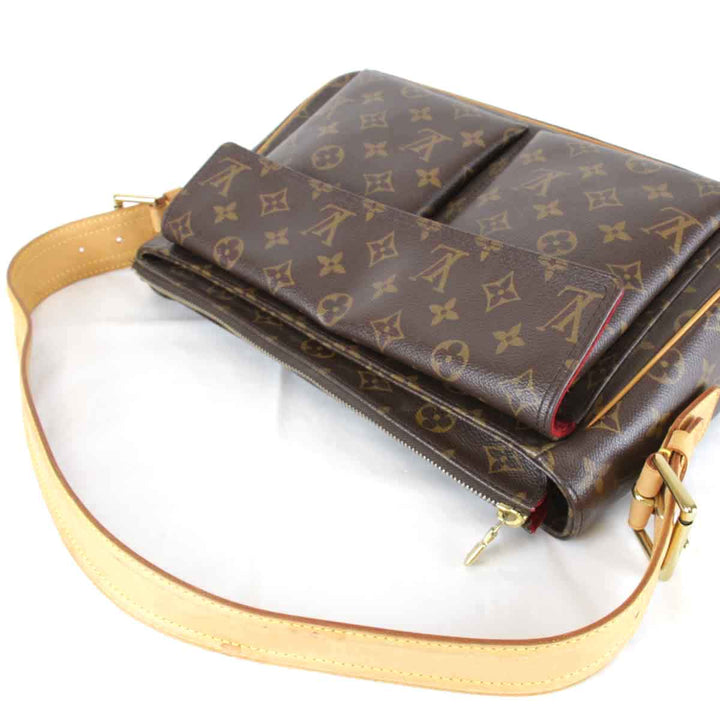 良品『USED』 
LOUIS VUITTON ルイ・ヴィトン 
 ヴィバシテGM M51163 ショルダーバッグ 
モノグラムキャンバス モノグラム