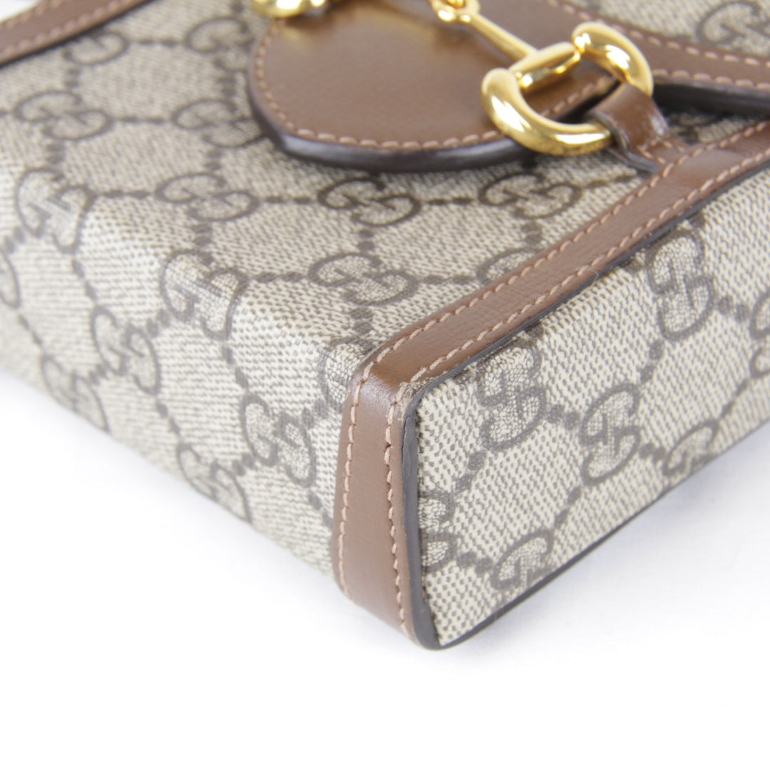 『USED』 
GUCCI グッチ 
 625615 520981 ショルダーバッグ 
GGスプリームキャンバス/レザー ブラウン