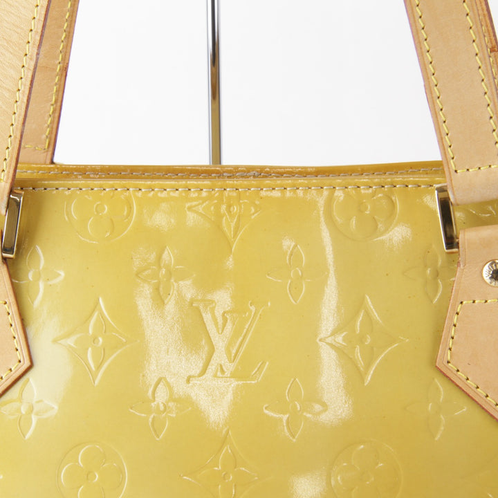 『USED』 
LOUIS VUITTON ルイ・ヴィトン 
 M91121/TH0919 トートバッグ 
モノグラムヴェルニ イエロー