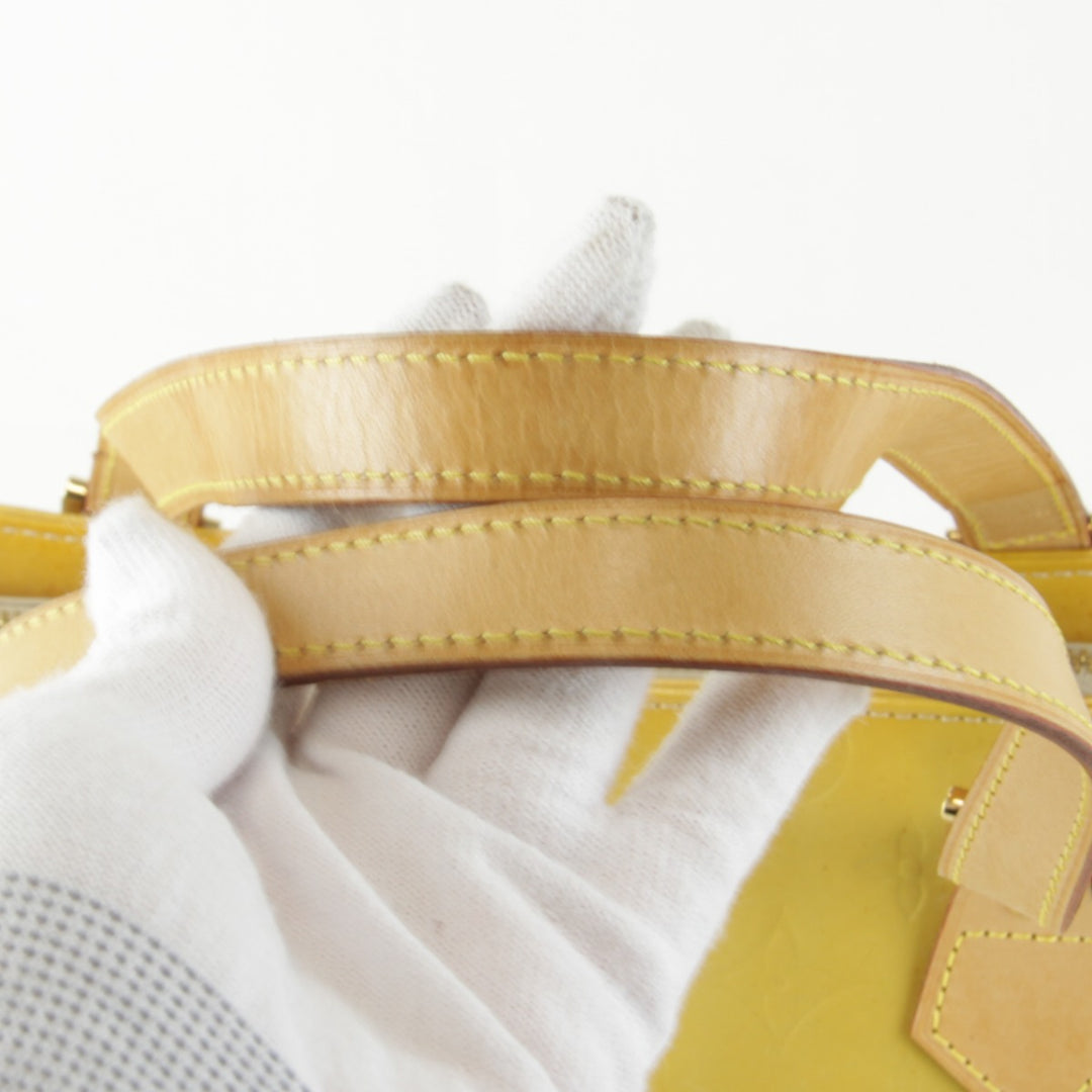『USED』 
LOUIS VUITTON ルイ・ヴィトン 
 M91121/TH0919 トートバッグ 
モノグラムヴェルニ イエロー