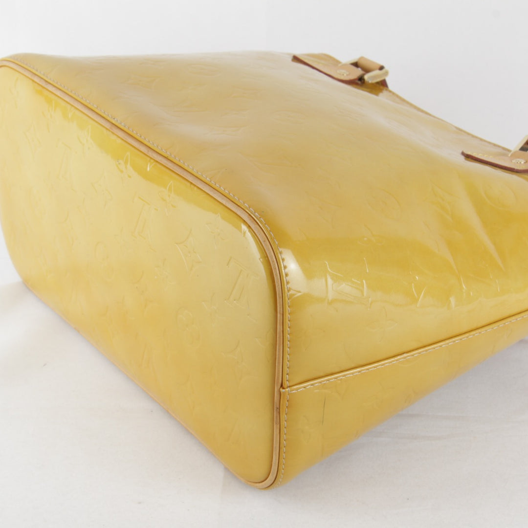 『USED』 
LOUIS VUITTON ルイ・ヴィトン 
 M91121/TH0919 トートバッグ 
モノグラムヴェルニ イエロー