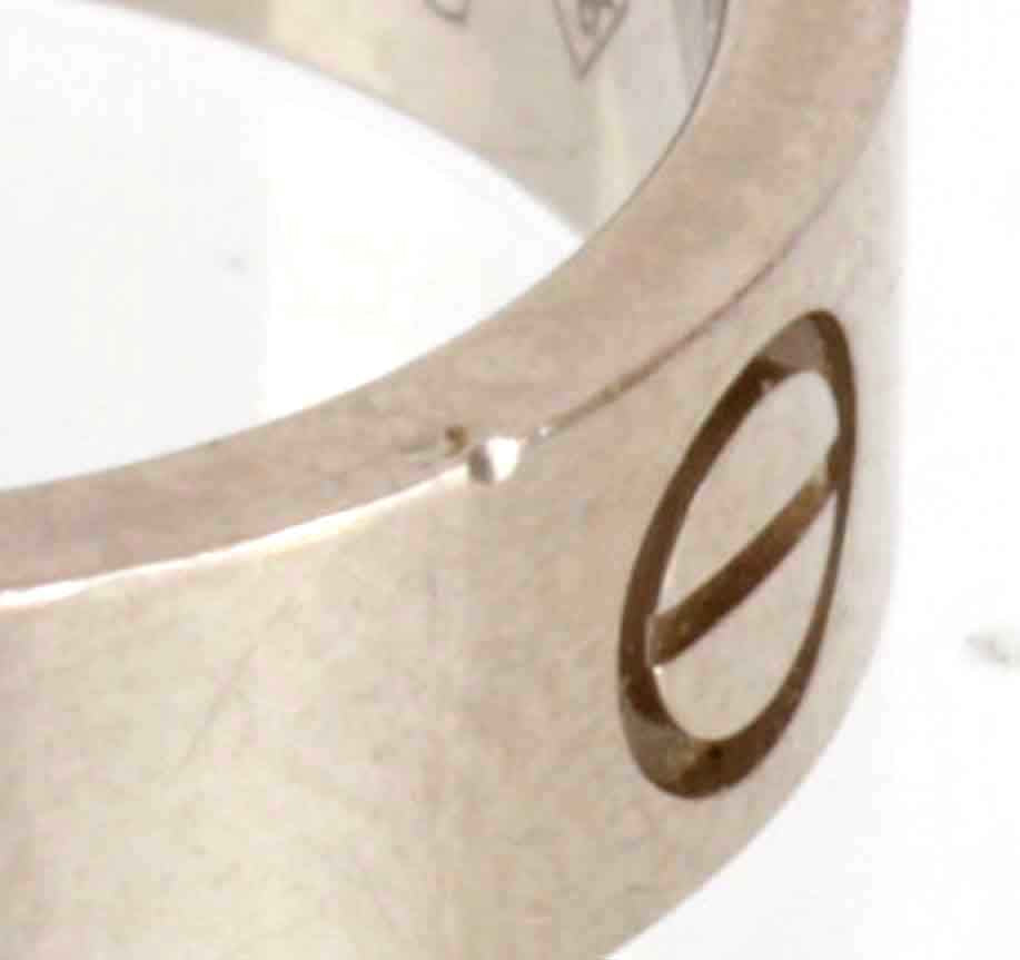 『USED』 K18 
CARTIER  ラブリング リング・指輪
 6.9g