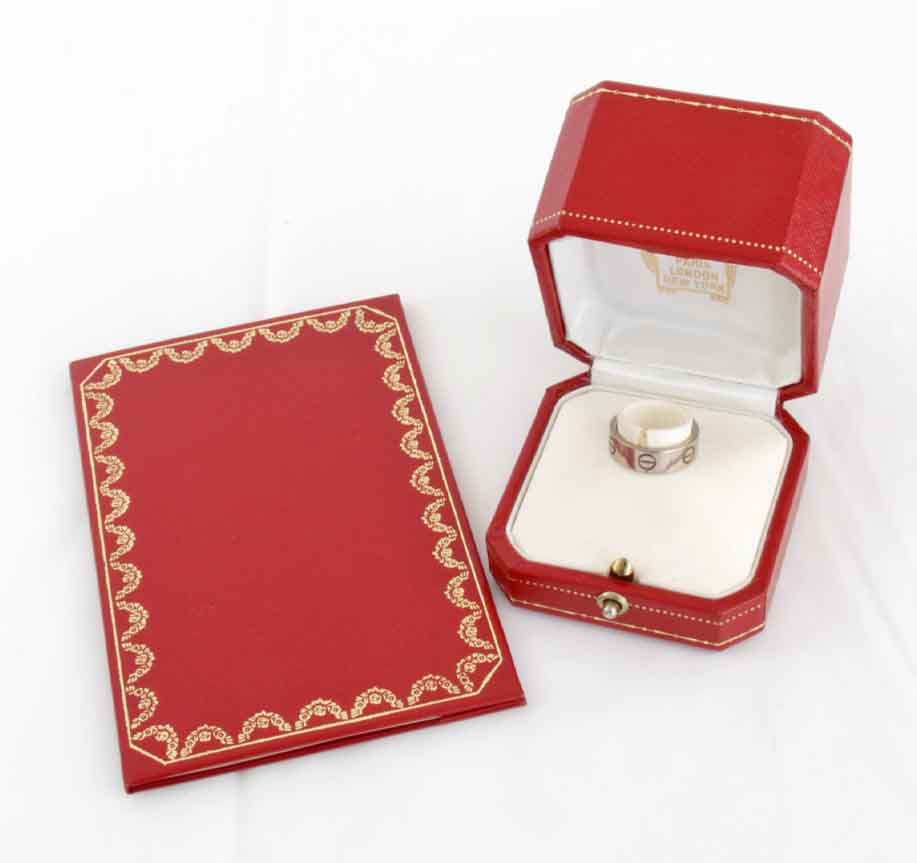 『USED』 K18 
CARTIER  ラブリング リング・指輪
 6.9g