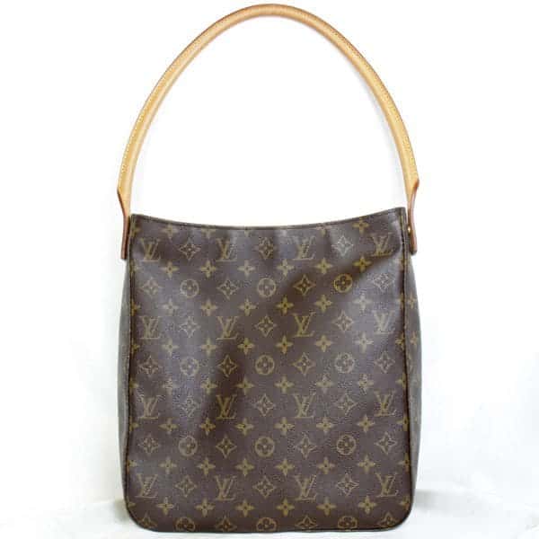 『USED』 
LOUIS VUITTON ルイ・ヴィトン 
 ルーピングGM M51145 ショルダーバッグ 
モノグラムキャンバス モノグラム