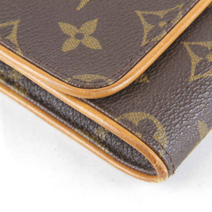 【価格改定】良品『USED』 
LOUIS VUITTON ルイ・ヴィトン 
 ポシェット ツインGM M51852 ショルダーバッグ 
モノグラムキャンバス ブラウン