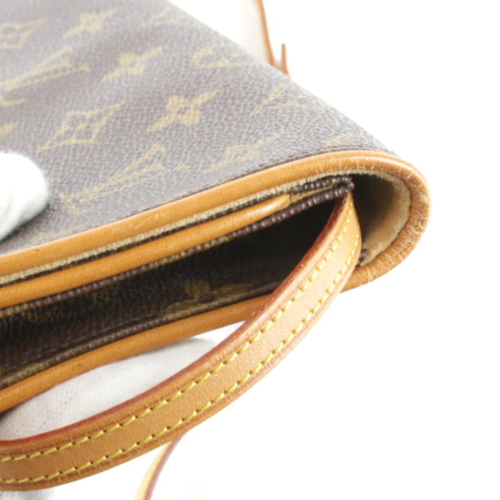 【価格改定】良品『USED』 
LOUIS VUITTON ルイ・ヴィトン 
 ポシェット ツインGM M51852 ショルダーバッグ 
モノグラムキャンバス ブラウン