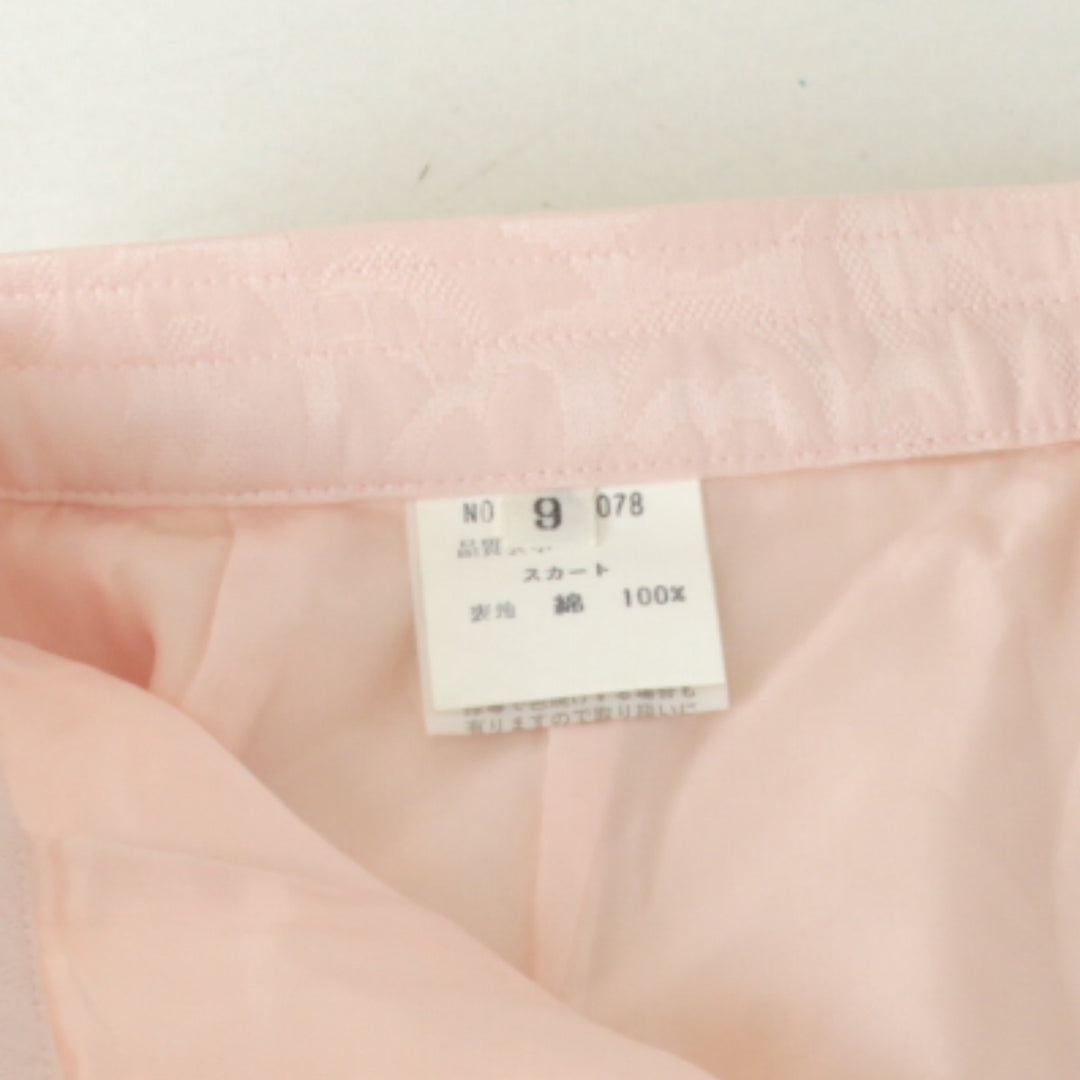 美品『USED』 
 
 sanctuaryジャケット スカートセット セットアップ 
ポリエステル/コットン /キュプラ ピンク 華やかなピンク色 フリル