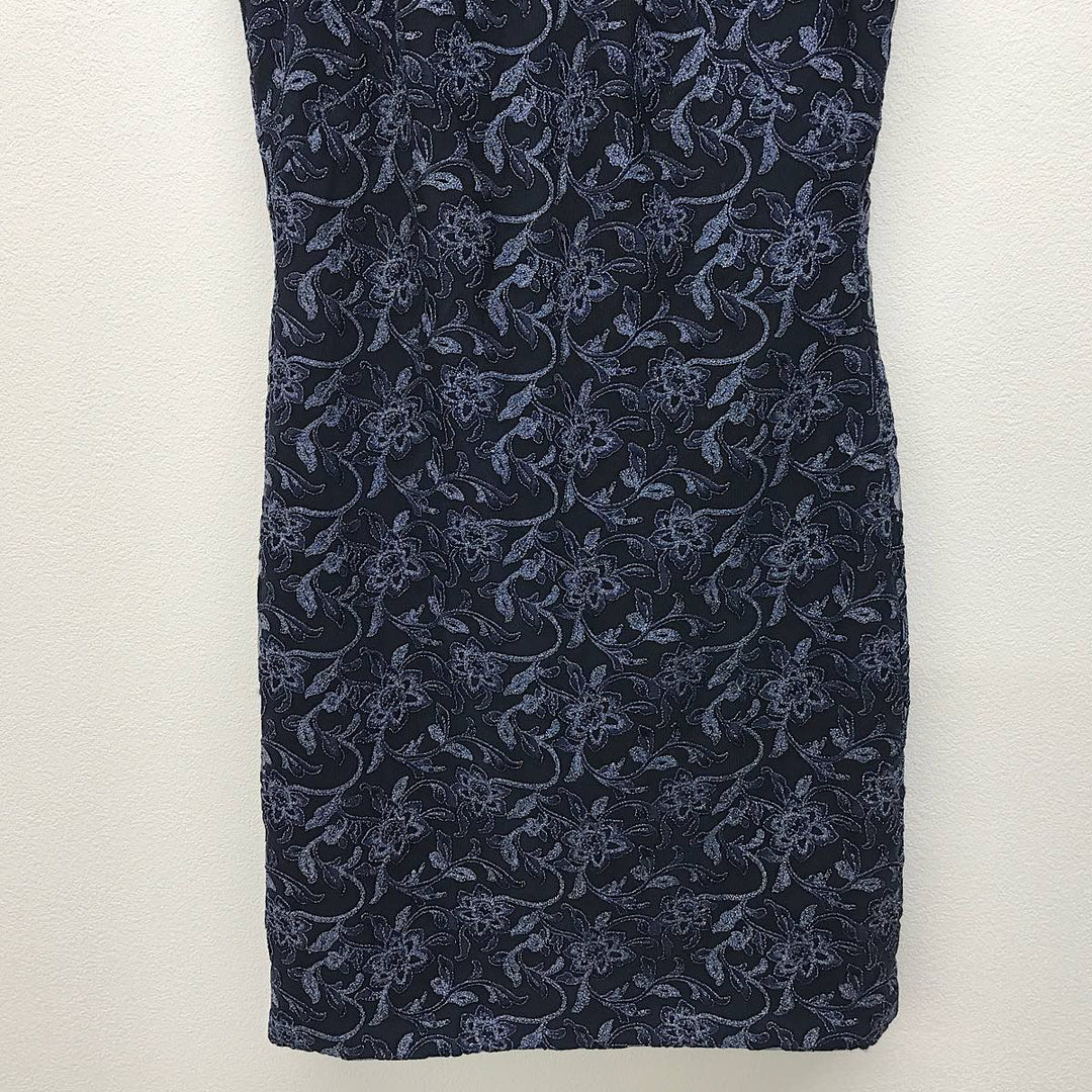 『USED』 
RALPH LAUREN ラルフローレン 
 花柄ノースリーブ　 RN41381/CA56658 ワンピース 
ナイロン/ポリエステル ネイビー