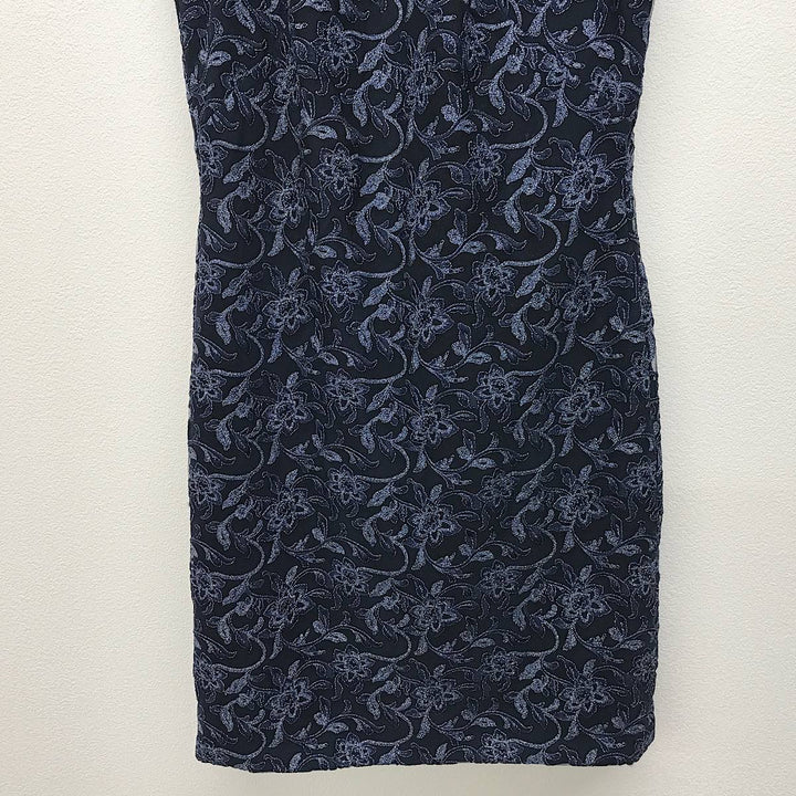 『USED』 
RALPH LAUREN ラルフローレン 
 花柄ノースリーブ　 RN41381/CA56658 ワンピース 
ナイロン/ポリエステル ネイビー
