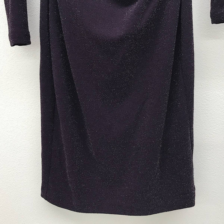『USED』 
RALPH LAUREN ラルフローレン 
 サイズ2P RN41381/CA56658 ワンピース 
ポリエステル/ポリウレタン パープル