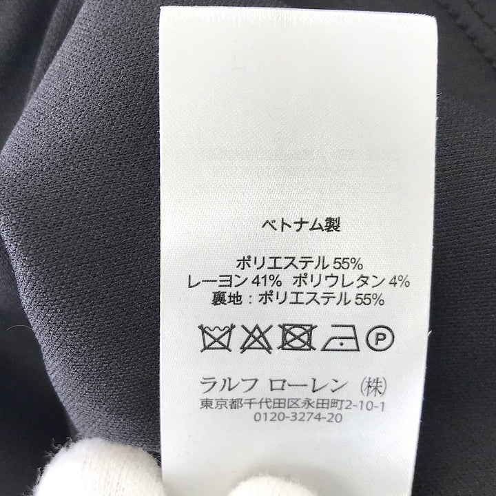 『美品』 
RALPH LAUREN ラルフローレン 
 ワンピース 
ポリエステル/レーヨン /ポリウレタン ブラック系