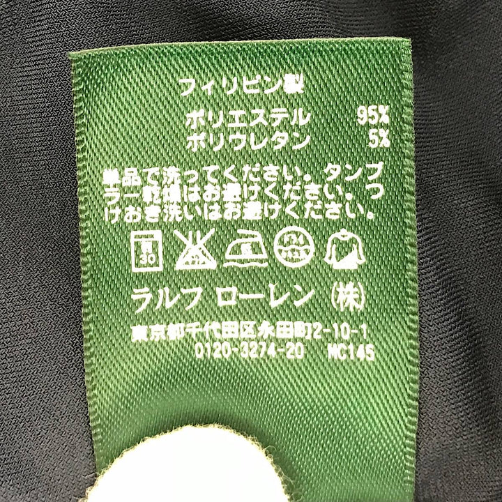 『USED』 
RALPH LAUREN ラルフローレン 
 RALPH LAUREN DRESS　サイズ4 160/88A RN41381 ワンピース 
ポリエステル/ポリウレタン  ネイビー系