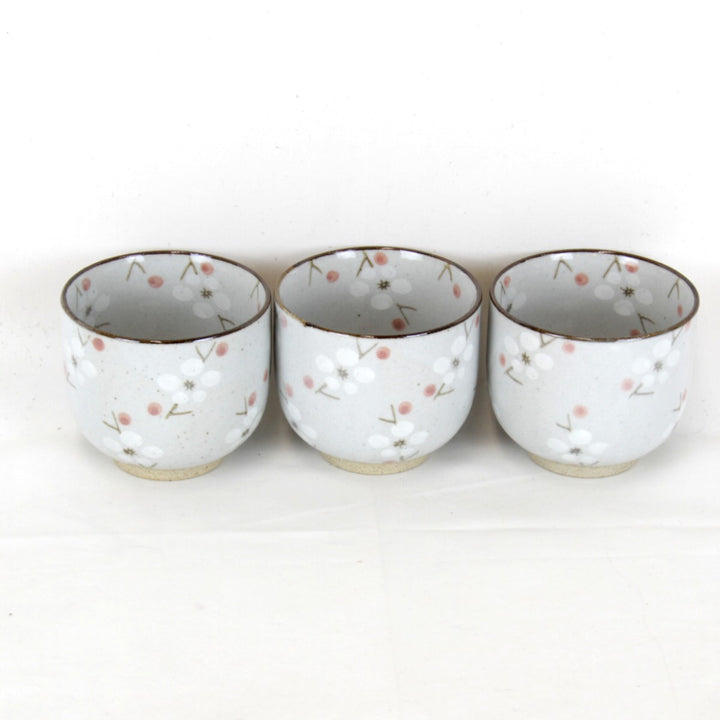 美品『USED』 
 
 有田焼 ろせん 蒸し椀 3セット 食器 
 ゴールド