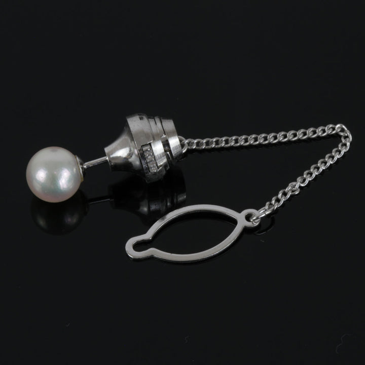 美品『USED』 
 
 タイピン 
メタル シルバーカラー×ホワイト