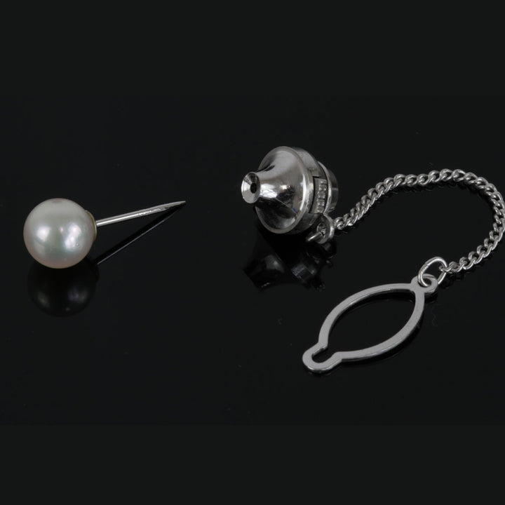 美品『USED』 
 
 タイピン 
メタル シルバーカラー×ホワイト