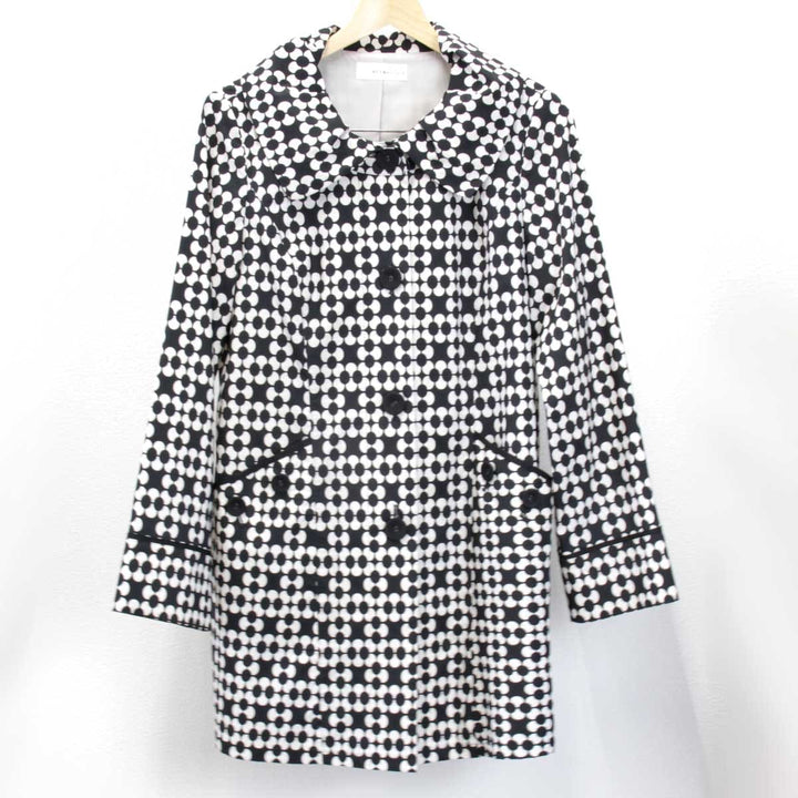 美品『USED』 
LALIOUE ラリック 
 レ・ラリック スプリングコート コート 
ポリエステル ブラック