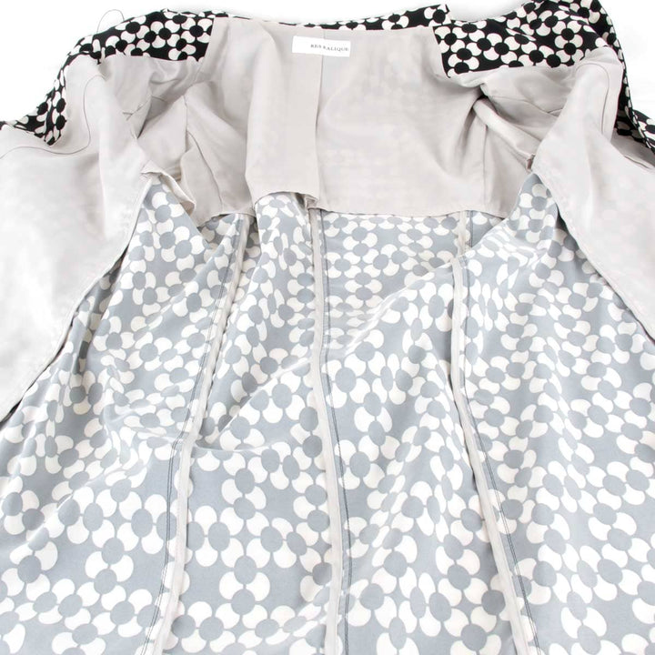 美品『USED』 
LALIOUE ラリック 
 レ・ラリック スプリングコート コート 
ポリエステル ブラック