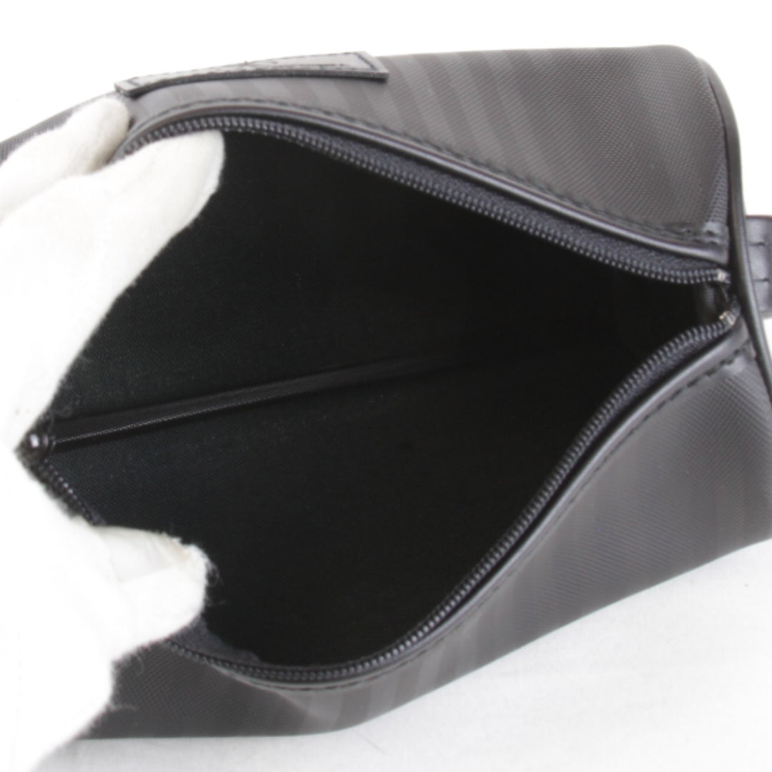 良品『USED』 
Valentino Garavani ヴァレンティノ・ガラヴァーニ 
 ポーチ 
PVC ブラック