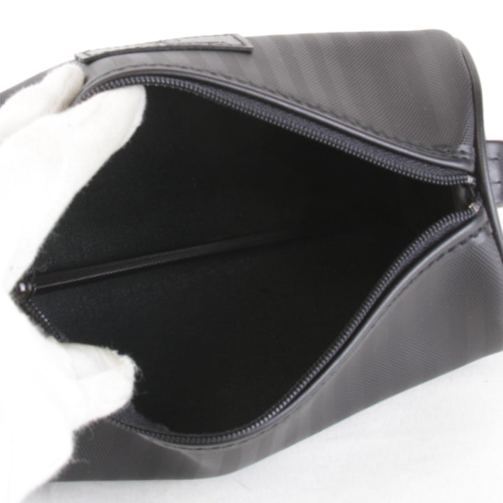 良品『USED』 
Valentino Garavani ヴァレンティノ・ガラヴァーニ 
 ポーチ 
PVC ブラック