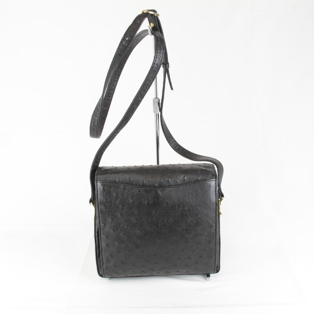 『USED』 
 
 ショルダーバッグ 
オーストリッチ ブラック