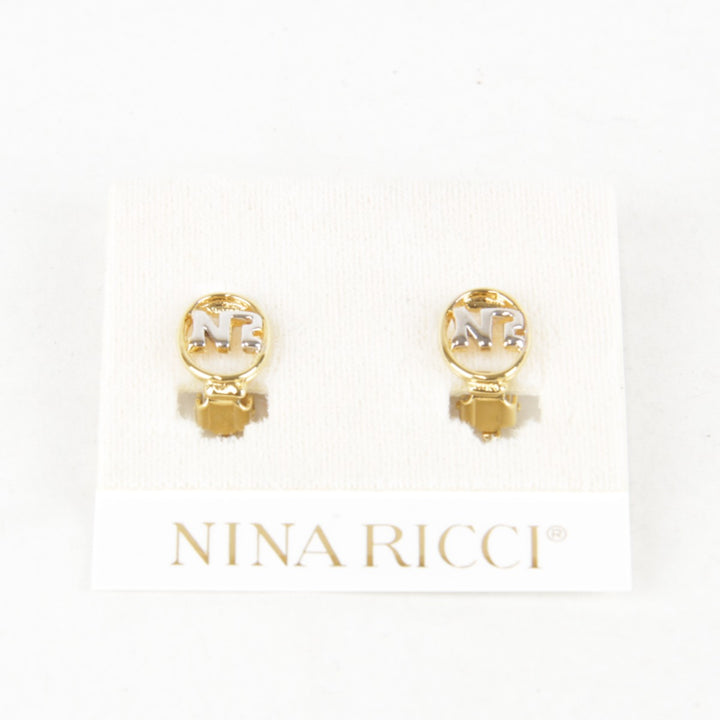 美品『USED』 メタル 
NINA RICCI イヤリング