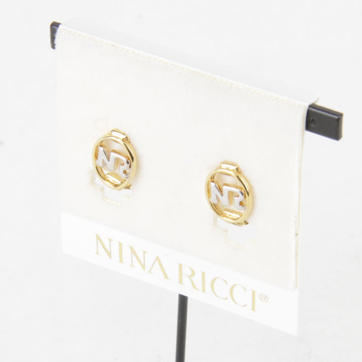 美品『USED』 メタル 
NINA RICCI イヤリング
