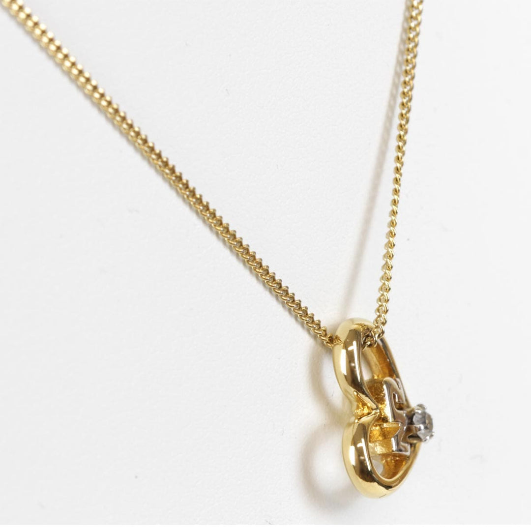 美品『USED』  
NINA RICCI  ハート ネックレス