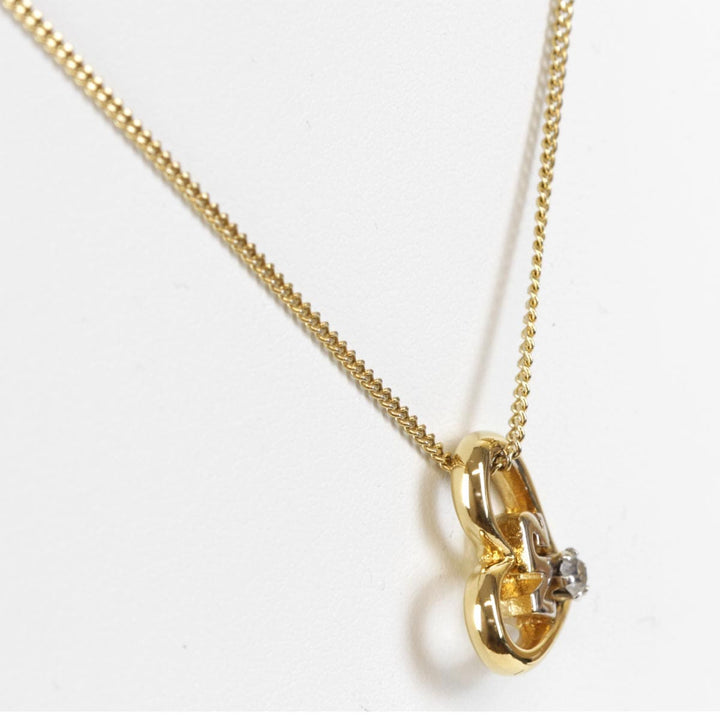 美品『USED』  
NINA RICCI  ハート ネックレス