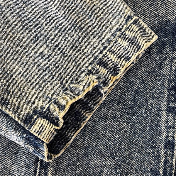 『USED』 
 
 peter daniels デニムロングコート Mサイズ 古着 ヴィンテージ デニムジャケット 
コットンデニム ブルー