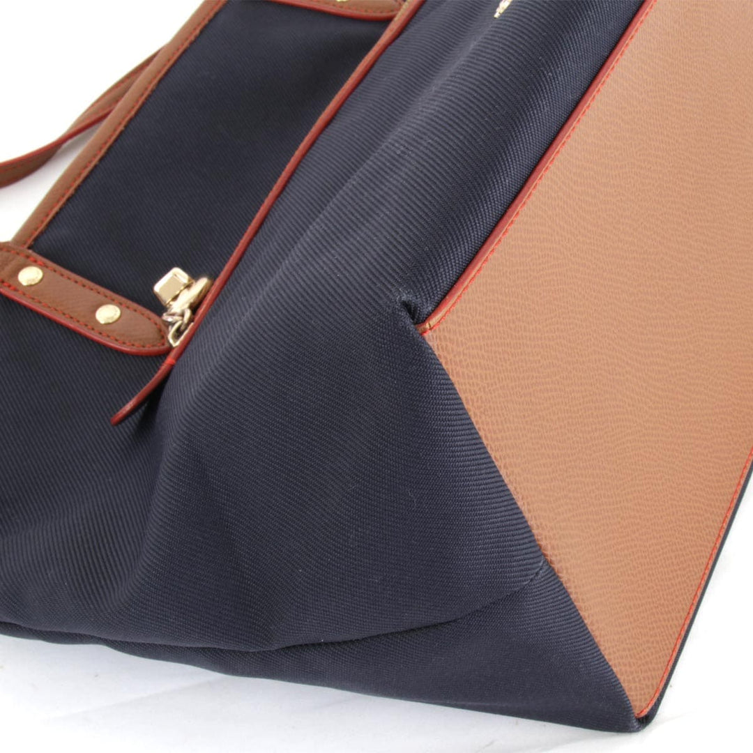 『USED』 
COACH コーチ 
 F37237 トートバッグ 
キャンバス ネイビー