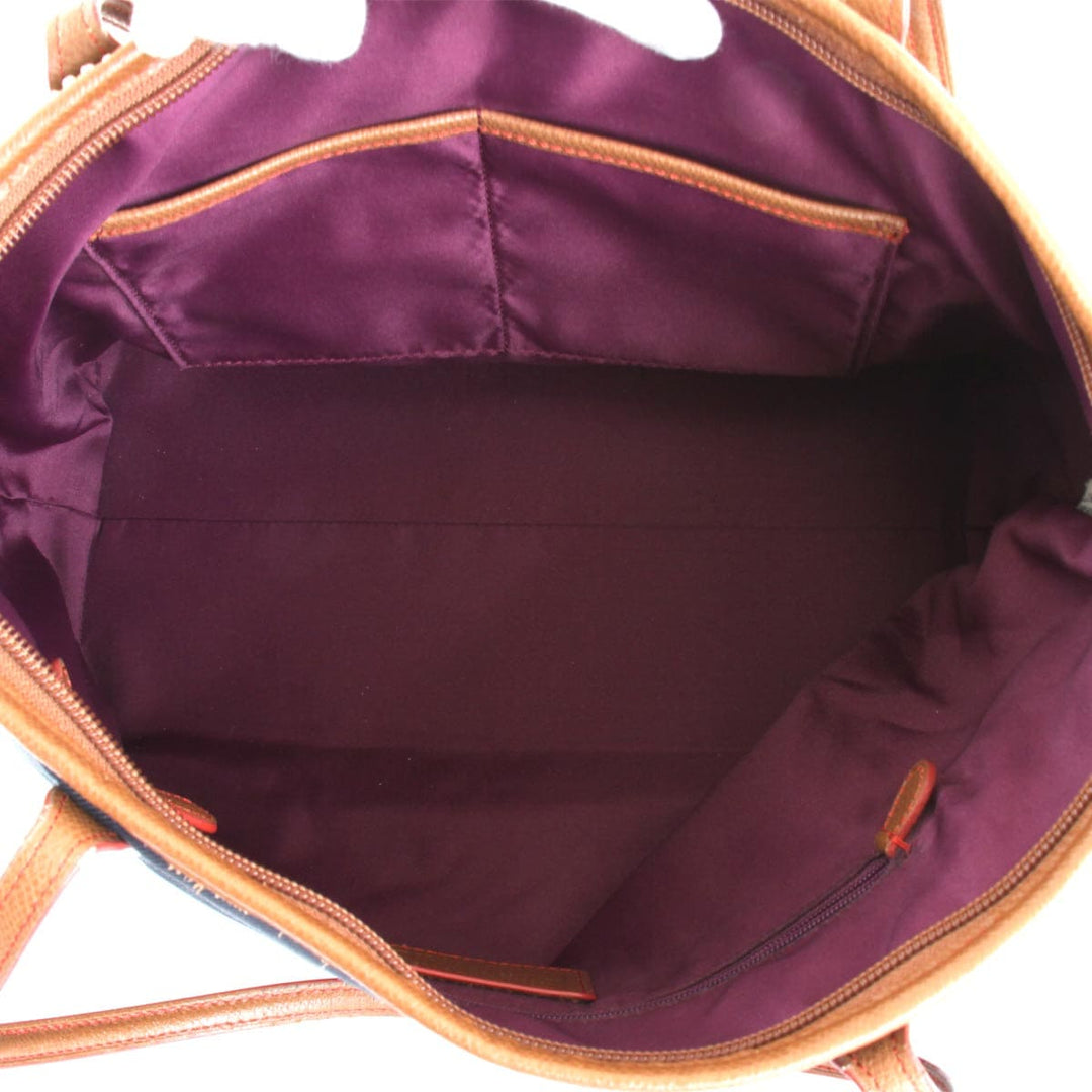 『USED』 
COACH コーチ 
 F37237 トートバッグ 
キャンバス ネイビー