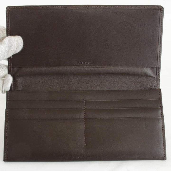 美品『USED』 
COMME CA DU MODE コムサ・デ・モード 
 札入れ 
レザー ブラウン